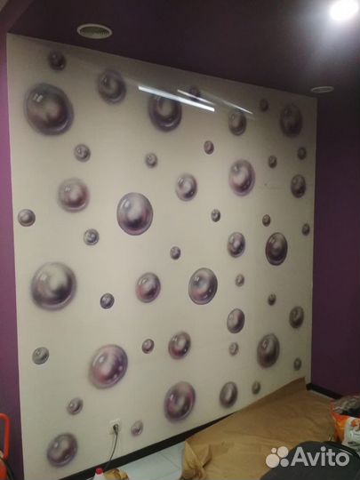 Граффити. Художественная роспись. Монументальная ж