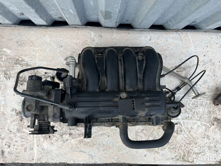 Впускной коллектор chevrolet aveo t250 1.2