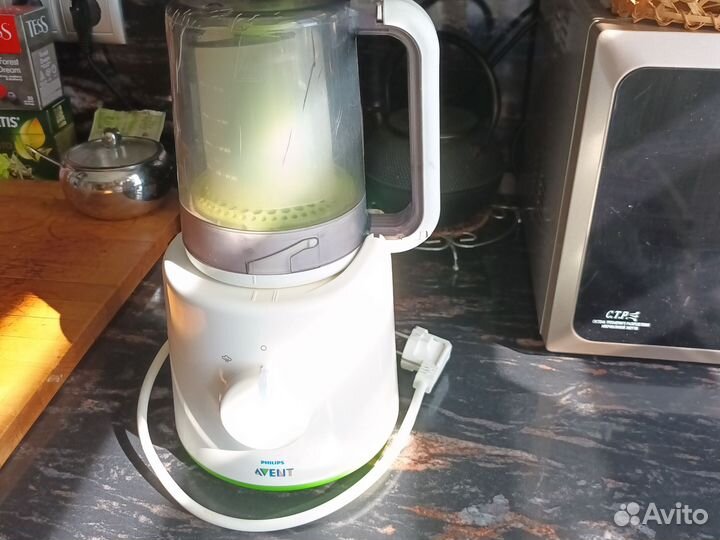 Пароварка блендер philips avent 2 в 1