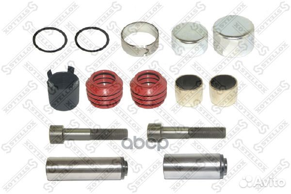 Р/к дискового тормоза (мр) направляющих втулок