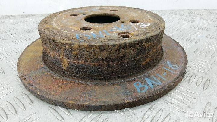 Диск тормозной задний Toyota Corolla