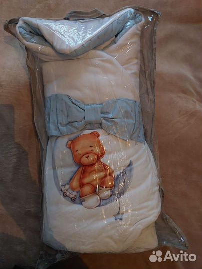 Комплект конверт- одеяло, комбез на выписку зимний