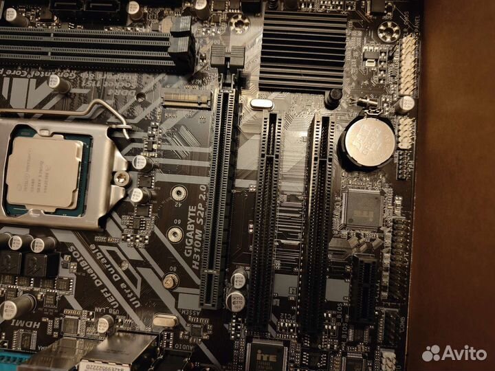 Материнская плата с процессором H310m, g5400