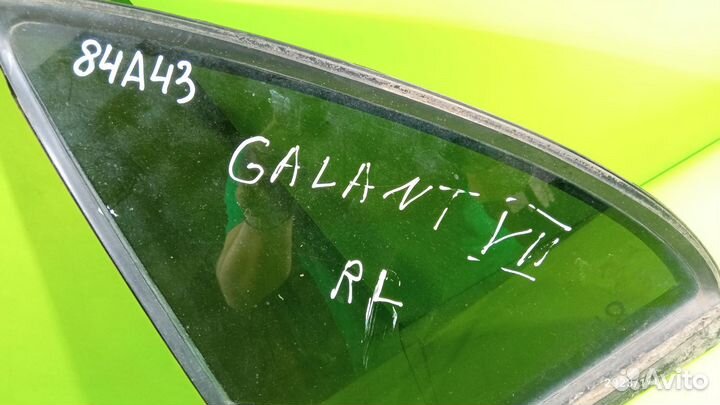 Форточка двери задней левой Mitsubishi Galant VII