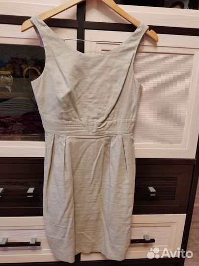 Платье льняное