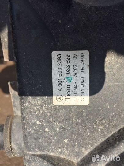 Вентилятор охлаждения на мерседес W202