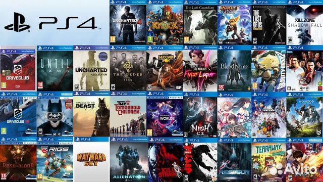 Продажа игр PS4 (через турцию)