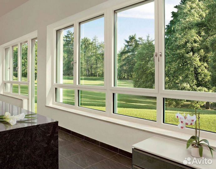 Пластиковые окна в дом