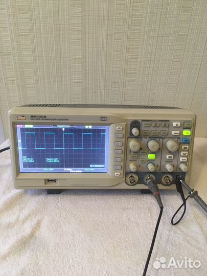 Осциллограф акип-4115/4А 100мгц 1Гвыб/с
