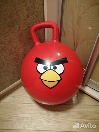 Angry Birds Мяч гимнастический 46см красная птица