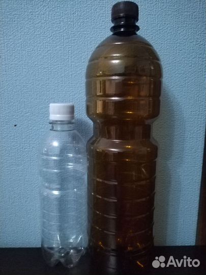 Бутылки пэт 0.5 л 1.л 1.5л 2.л