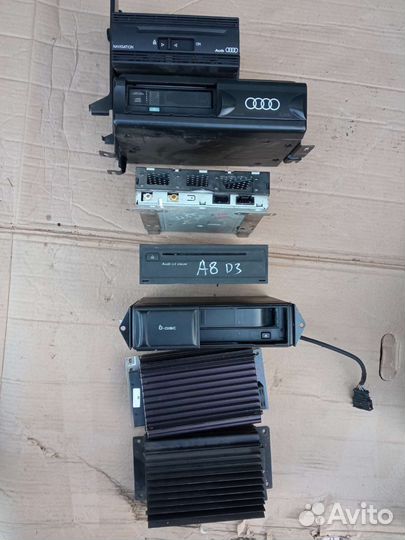 Audi A8 стереоусилитель