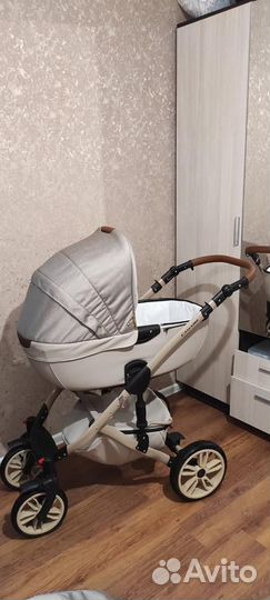 Детская коляска camaro 2 в 1 (Alis) бежевый