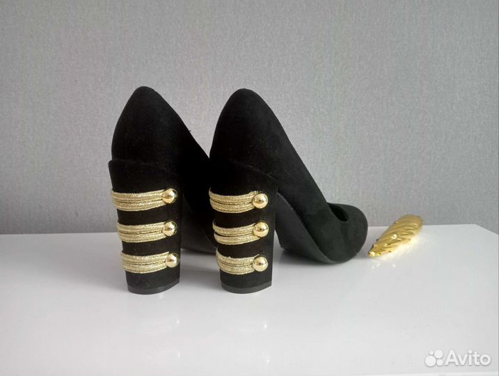 Туфли женские 37 черные