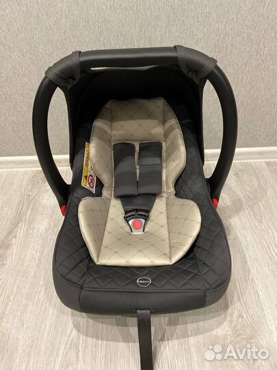 Автолюлька от 0 happy baby skyler v2 dark grey