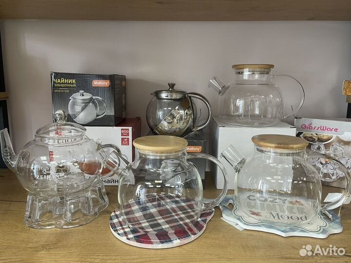 Заварочный чайник стекло