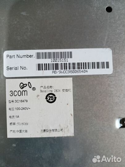 Коммутатор 3COM Baseline Switch 2824