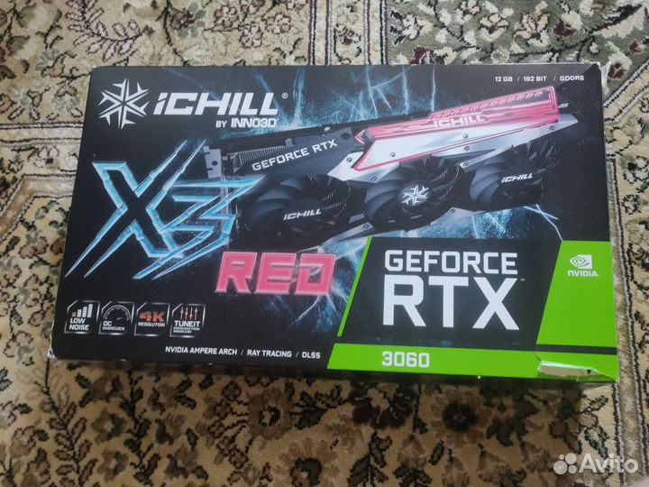 Видеокарта rtx 3060 inno3d