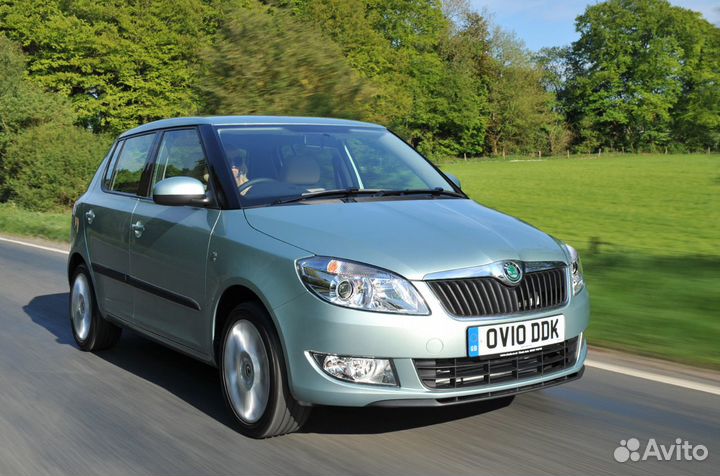Арка крыла заднего левого Skoda Fabia 2 c 2006г