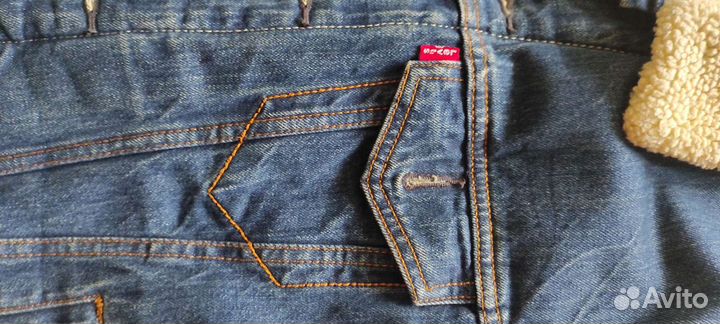 Джинсовая куртка мужская levis s