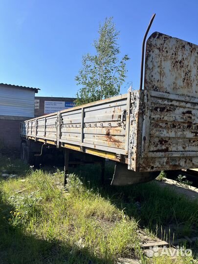 Полуприцеп бортовой СЗАП 9340, 2001