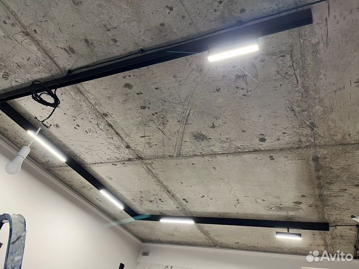 Умный трековый Светильник SMART черный LED