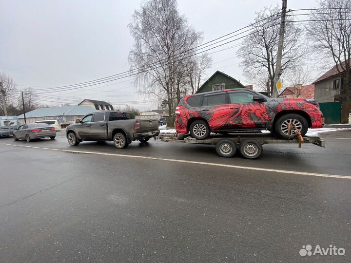 Аренда прицепа автовоза