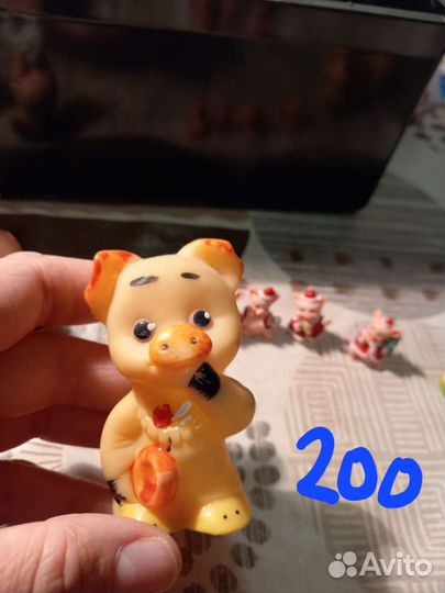 Игрушки СССР свинки