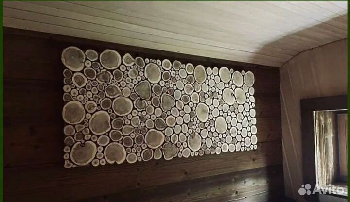 Панно из можжевельника