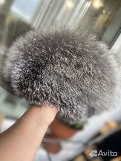 Берет новый женский лиса