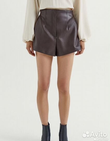 Кожаные шорты love republic