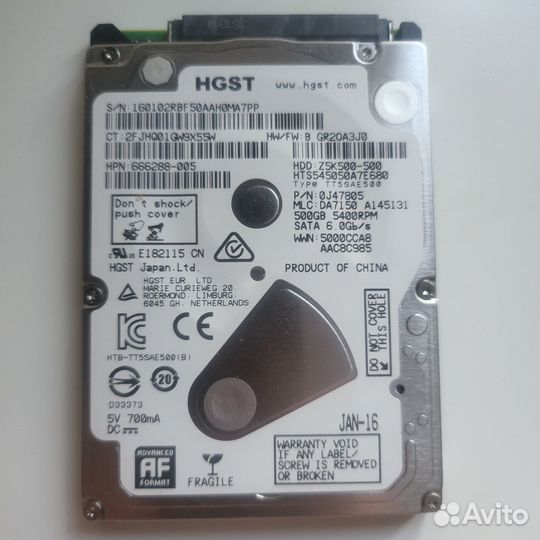 Жесткий диск для Hdd 2.5 1tb toshiba