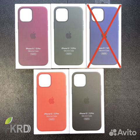 Кейс iPhone 12 / 12 Pro MagSafe (Строго Оригинал)