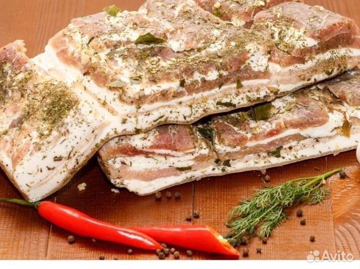 Грудинка, сало домашнее