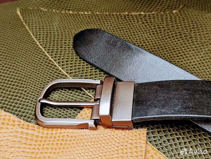 Кожаный ремень ручной работы