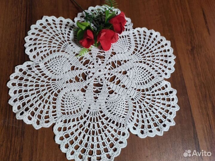Салфетка крючком