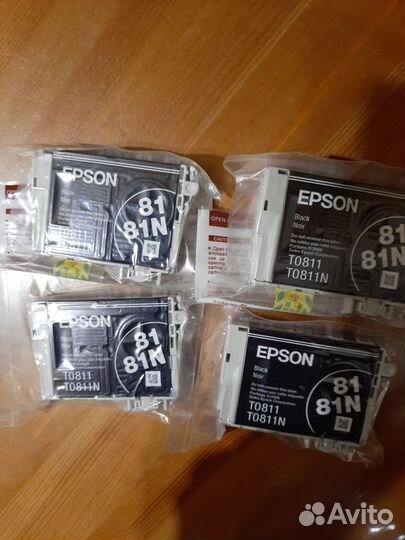 Картриджи оригинальные Epson
