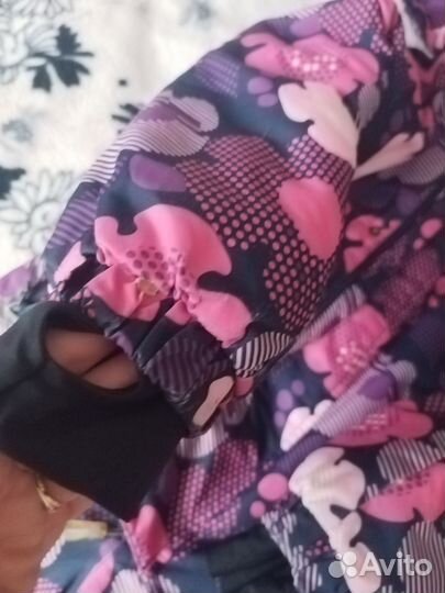 Зимний комбинезон для девочки 116