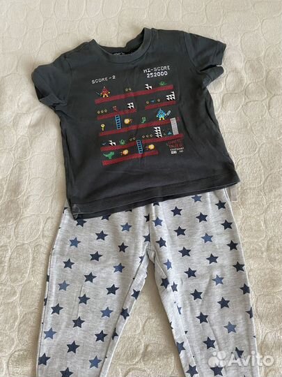 Детские вещи пакетом на мальчика 80 86