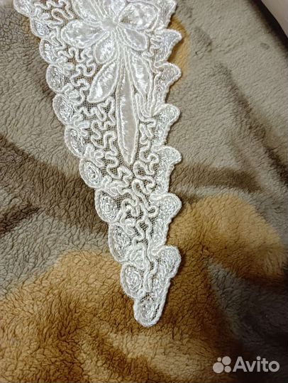 Белый воротник винтажный