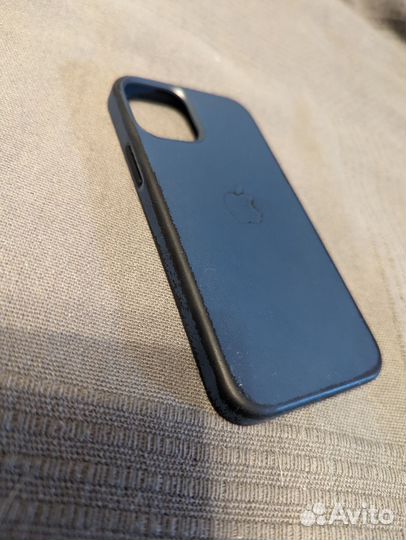 Чехол на iPhone 12 mini синий оригинал