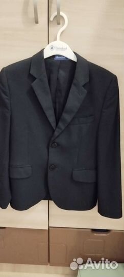 Пиджак школьный для мальчика 128