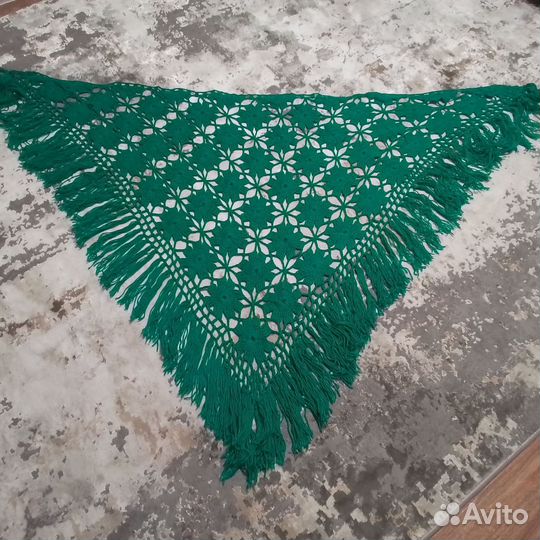 Платок - косынка ажурная