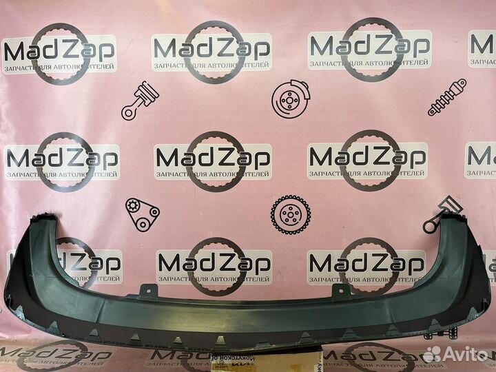 Губа заднего бампера Kia Rio 2014-2017