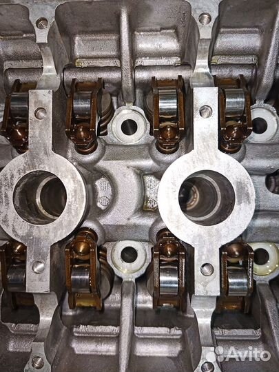 Головка блока цилиндров гбц Renault K4M 1.6 16v