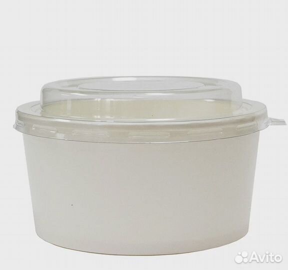 Контейнер бумажный для салата/поке 750мл