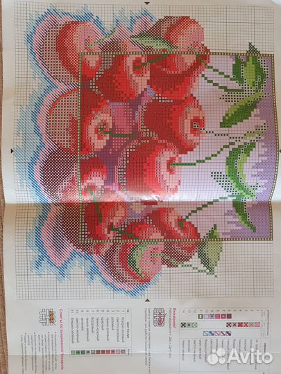 Набор для вышивания. Крестик+ бисер
