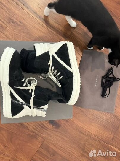 Rick Owens Geobasket Pony Hair