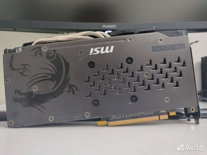 Продам Видеокарту MSI Radeon RX 570 Gaming X 8G