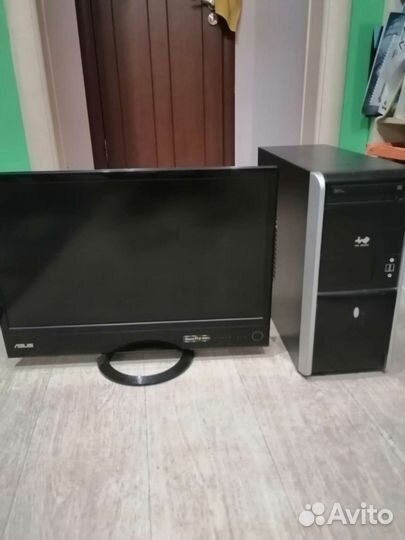 Монитор Asus 24 и системный блок